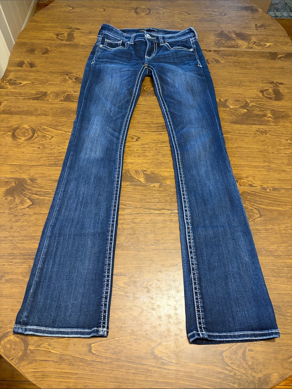 Express Women's Medium Wash Bootcut Jeans size 0L